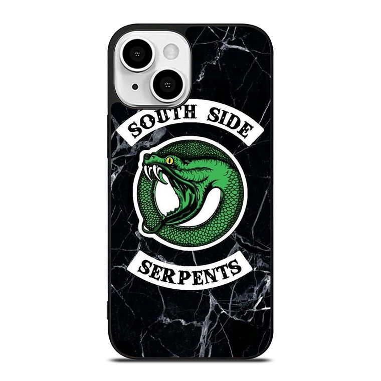 RIVERDALE SOUTH SIDE SERPENTS MARBLE iPhone 13 Mini Case Cover