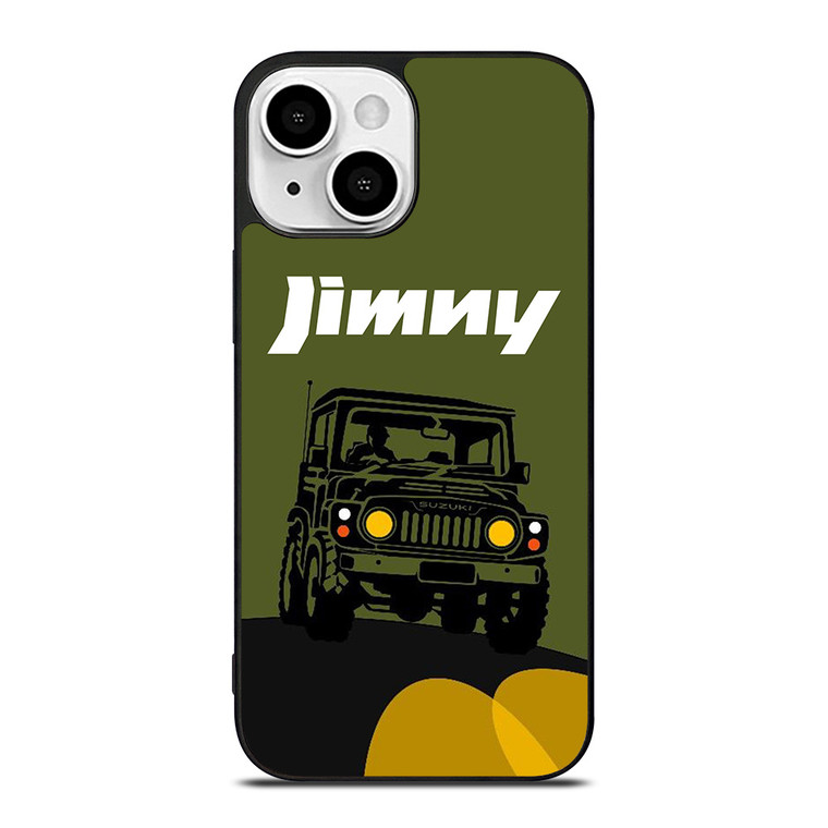 SUZUKI JIMNY ILLUSTRATION LOGO iPhone 13 Mini Case Cover