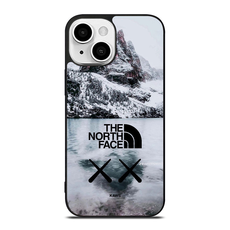 THE NORTH FACE X KAWS ICED MOUNTAIN iPhone 13 Mini Case Cover THE NORTH FACE X KAWS ICED MOUNTAIN iPhone 13 Mini Case Cover