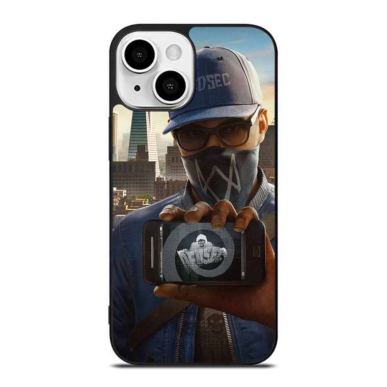 WATCH DOGS 2 MARCUS iPhone 13 Mini Case Cover WATCH DOGS 2 MARCUS iPhone 13 Mini Case Cover