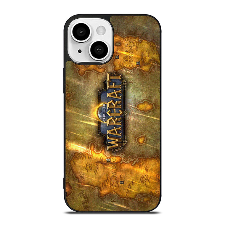 WORLD OF WARCRAFT GAMES MAP 2 iPhone 13 Mini Case Cover