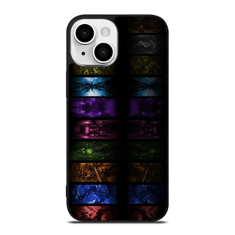 WORLD OF WARCRAFT HERO COLLAGE iPhone 13 Mini Case Cover