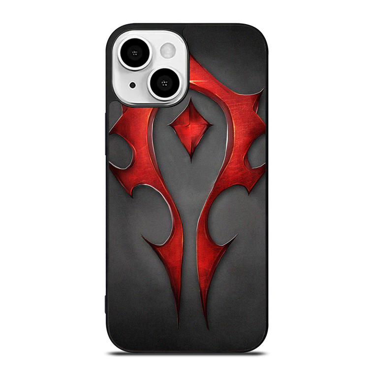 WORLD OF WARCRAFT HORDE LOGO iPhone 13 Mini Case Cover WORLD OF WARCRAFT HORDE LOGO iPhone 13 Mini Case Cover