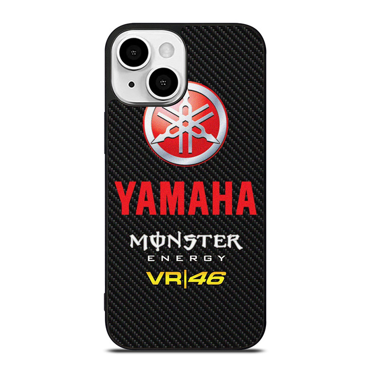 YAMAHA RACING VR46 CARBON LOGO iPhone 13 Mini Case Cover