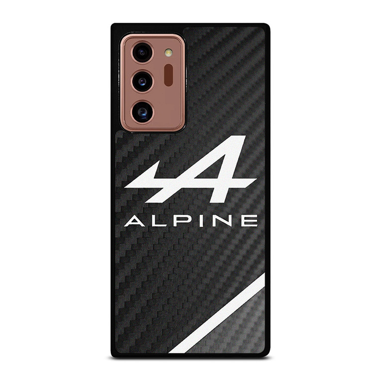 ALPINE AUTOMOBILES LOGO CARBON Samsung Galaxy Note 20 Ultra Case Cover