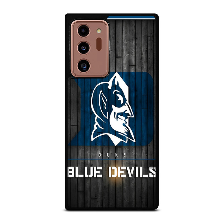 DUKE BLUE DEVILS BASKETBALL WOODEN LOGO Samsung Galaxy Note 20 Ultra Case Cover