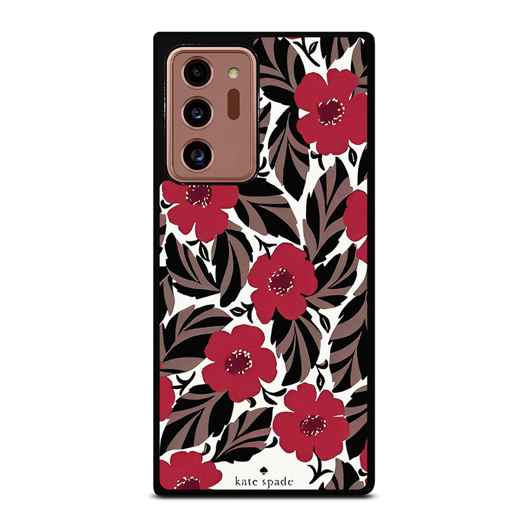 KATE SPADE NEW YORK FLORAL RED Samsung Galaxy Note 20 Ultra Case Cover
