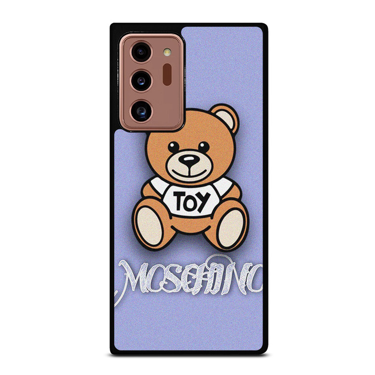 MOSCHINO TOY LOGO PURPLE Samsung Galaxy Note 20 Ultra Case Cover