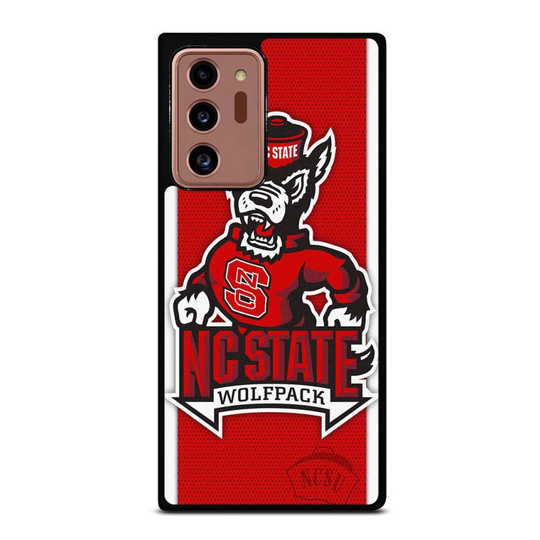 NC STATE WOLFPACK FOOTBALL CARBON LOGO Samsung Galaxy Note 20 Ultra Case Cover
