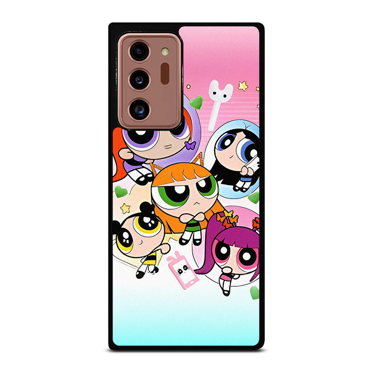 NEW JEANS KPOP X POWERPUFF GIRLS CARTOON Samsung Galaxy Note 20 Ultra Case Cover