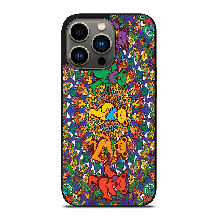 GRATEFUL DEAD DANCING BEARS TAPESTRIES iPhone 13 Pro Case Cover