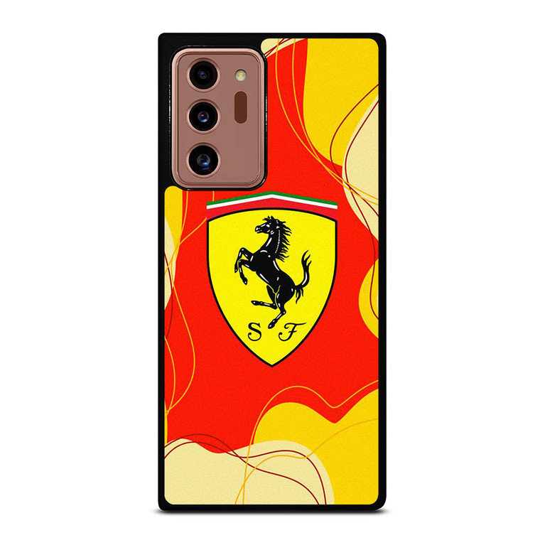 SCUDERIA FERRARI AESTHETIC LOGO Samsung Galaxy Note 20 Ultra Case Cover
