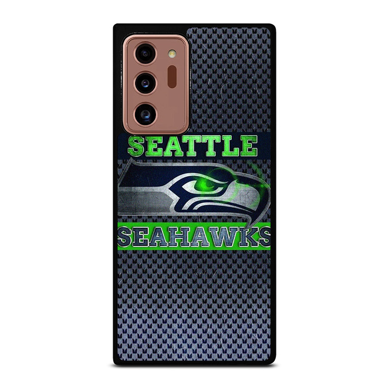 SEATTLE SEAHAWKS FOOTBALL METAL LOGO Samsung Galaxy Note 20 Ultra Case Cover