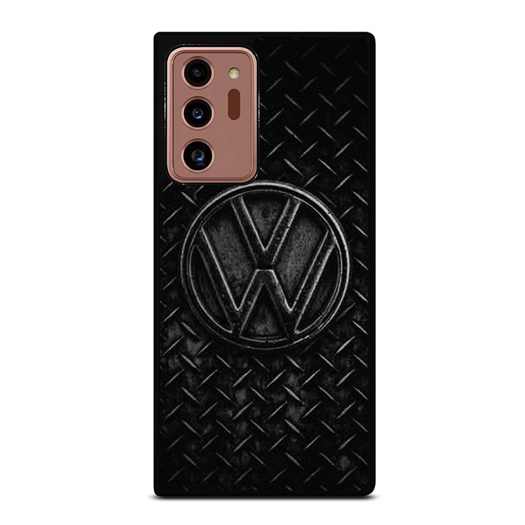 VW VOLKSWAGEN BLACK METAL EMBLEM Samsung Galaxy Note 20 Ultra Case Cover
