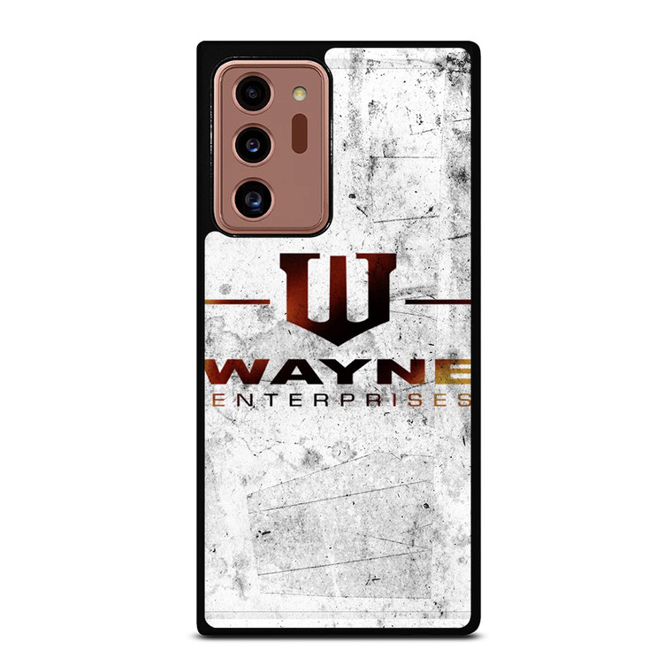 WAYNE ENTERPRISES WHITE LOGO Samsung Galaxy Note 20 Ultra Case Cover