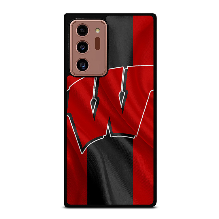 WISCONSIN BADGERS FLAG Samsung Galaxy Note 20 Ultra Case Cover