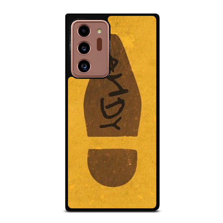 WOODY FOOTPRINTS ANDY TOY STORY Samsung Galaxy Note 20 Ultra Case Cover