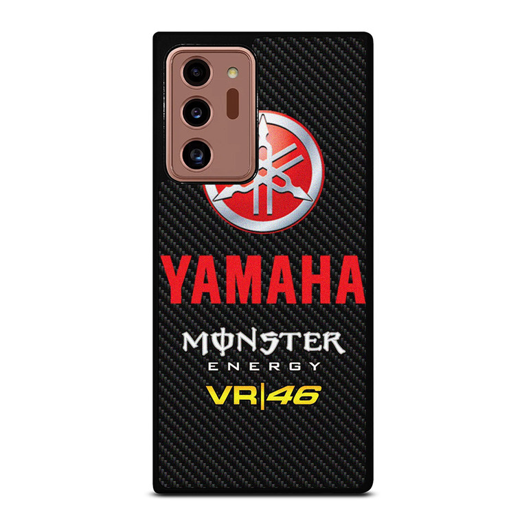 YAMAHA RACING VR46 CARBON LOGO Samsung Galaxy Note 20 Ultra Case Cover