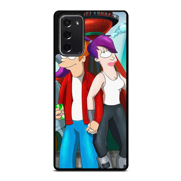 FUTURAMA PHILIP AND LEELA CARTOON Samsung Galaxy Note 20 Case Cover