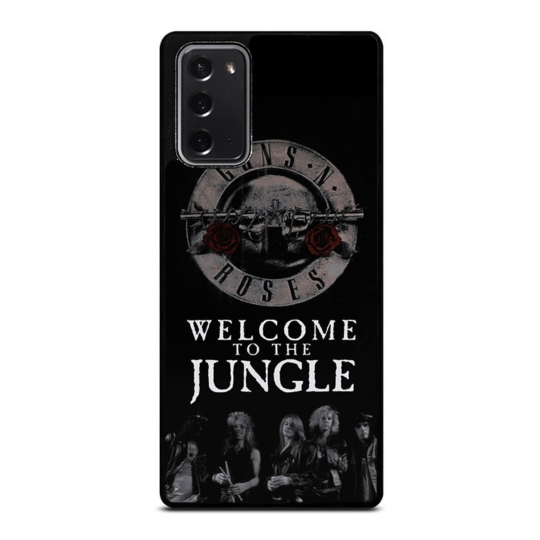 GUN N ROSES WEOLCOME TO THE JUNGLE Samsung Galaxy Note 20 Case Cover