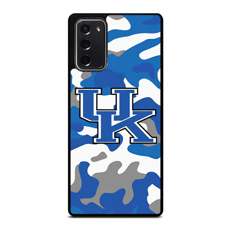 KENTUCKY WILDCATS BASKETBALL CAMO LOGO Samsung Galaxy Note 20 Case Cover