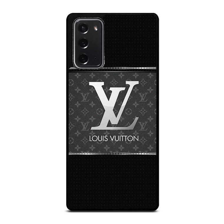 LOUIS VUITTON LV BLACK LOGO Samsung Galaxy Note 20 Case Cover