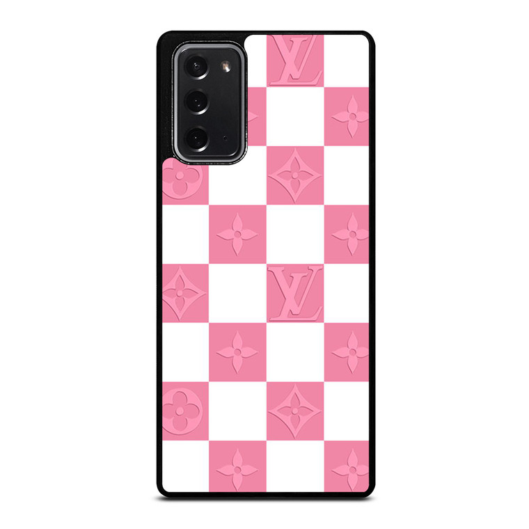LV LOUIS VUITTON CHECKERED PINK Samsung Galaxy Note 20 Case Cover