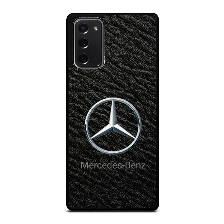 MERCEDES BENZ LEATHER EMBLEM Samsung Galaxy Note 20 Case Cover