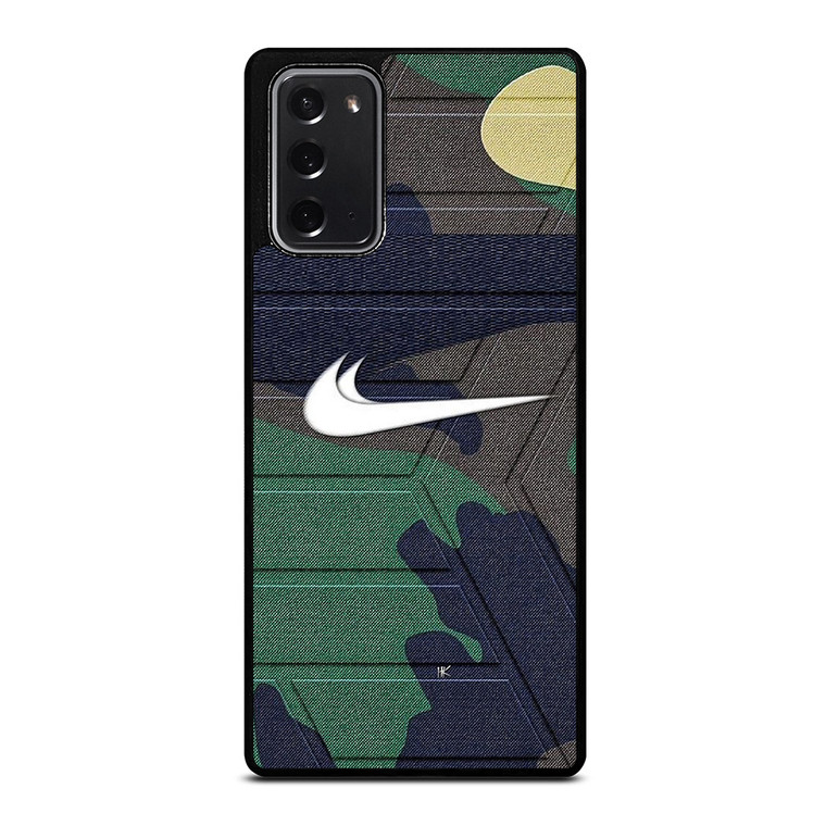 NIKE SWOOSH CAMO ARMY Samsung Galaxy Note 20 Case Cover