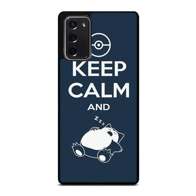POKEMON SLEEP SNORLAX GAMES Samsung Galaxy Note 20 Case Cover
