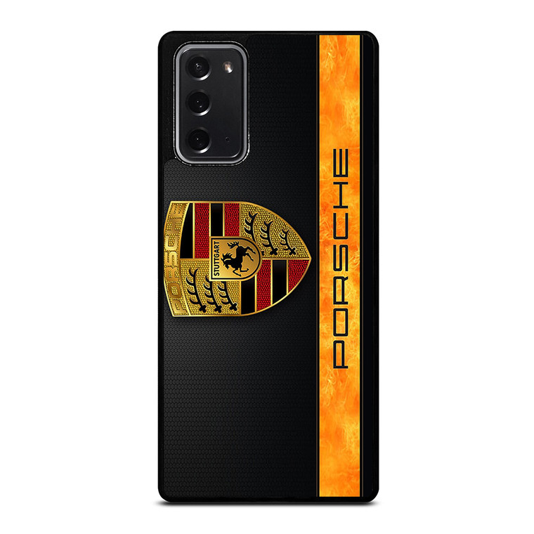 PORSCHE CARBON LIST LOGO Samsung Galaxy Note 20 Case Cover