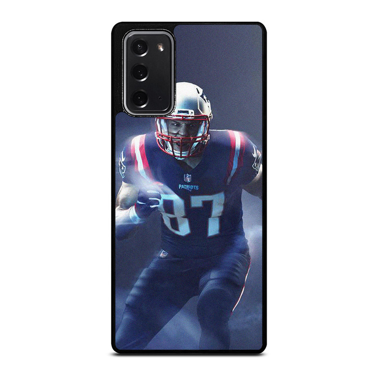 ROB GRONKOWSKI NEW ENGLAND PATRIOTS 87 Samsung Galaxy Note 20 Case Cover