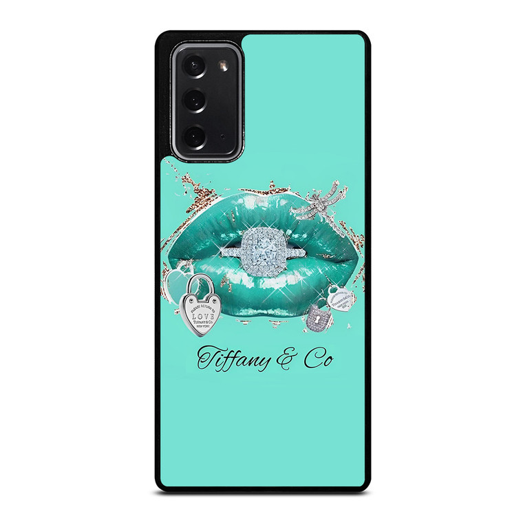 TIFFANY AND CO LIP JEWELERY Samsung Galaxy Note 20 Case Cover