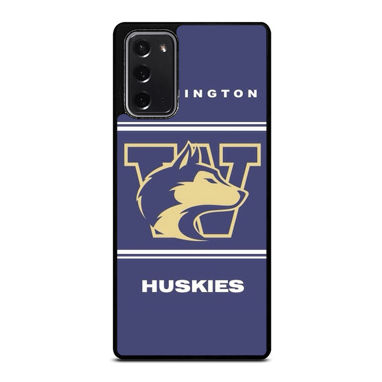 WASHINGTON HUSKIES FOOTBALL LOGO Samsung Galaxy Note 20 Case Cover