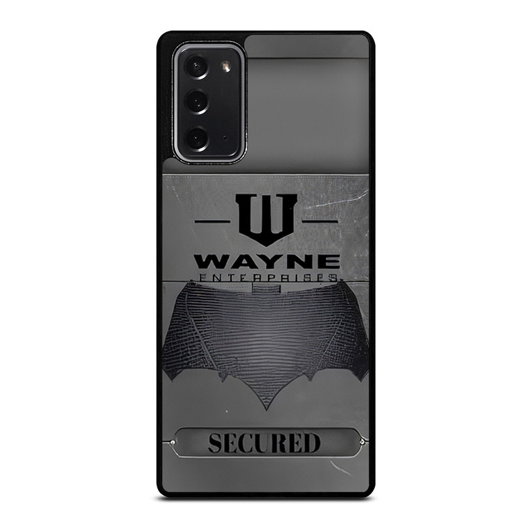 WAYNE ENTERPRISES METAL LOGO Samsung Galaxy Note 20 Case Cover