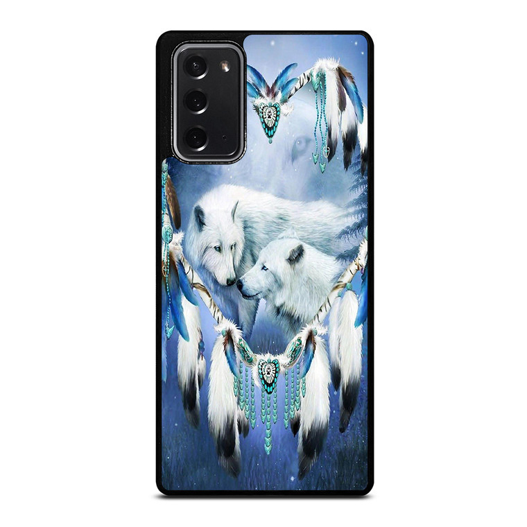 WHITE WOLF DREAMCATCHER Samsung Galaxy Note 20 Case Cover