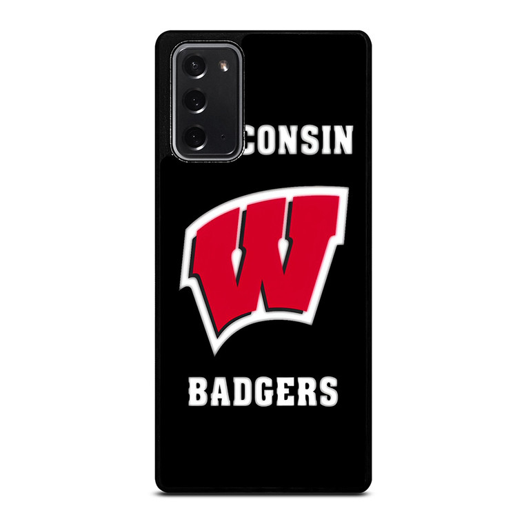 WISCONSIN BADGERS LOGO Samsung Galaxy Note 20 Case Cover