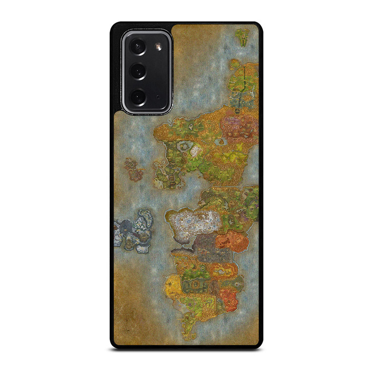 WORLD OF WARCRAFT GAMES MAP Samsung Galaxy Note 20 Case Cover