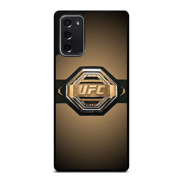WORLD UFC CHAMPIONS WRESTLING BELT Samsung Galaxy Note 20 Case Cover