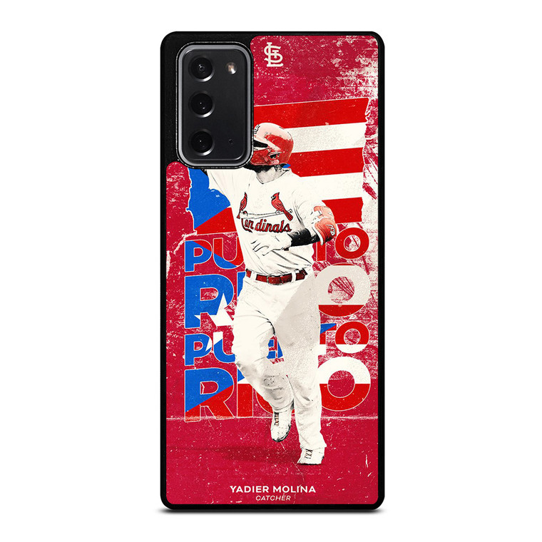 YADIER MOLINA SAINT LOUIS CARDINALS MLB Samsung Galaxy Note 20 Case Cover