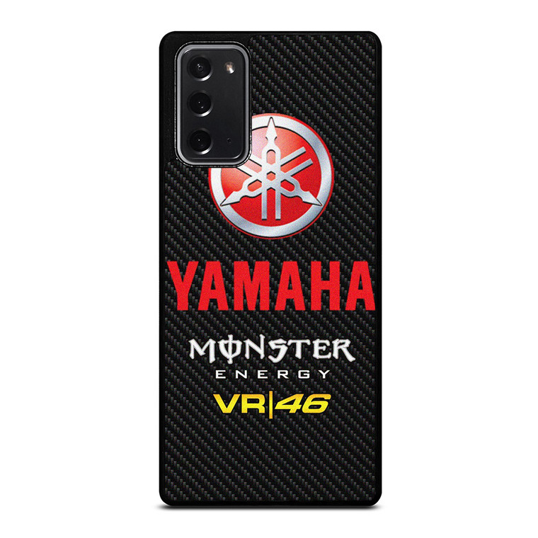 YAMAHA RACING VR46 CARBON LOGO Samsung Galaxy Note 20 Case Cover