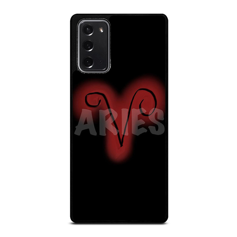 ZODIAC ARIES SIGN Samsung Galaxy Note 20 Case Cover