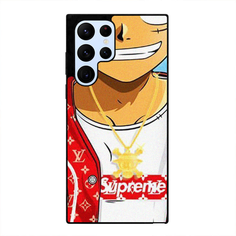 LUFFY D MONKEY WALLPAPER Samsung Galaxy S22 Ultra Case Cover
