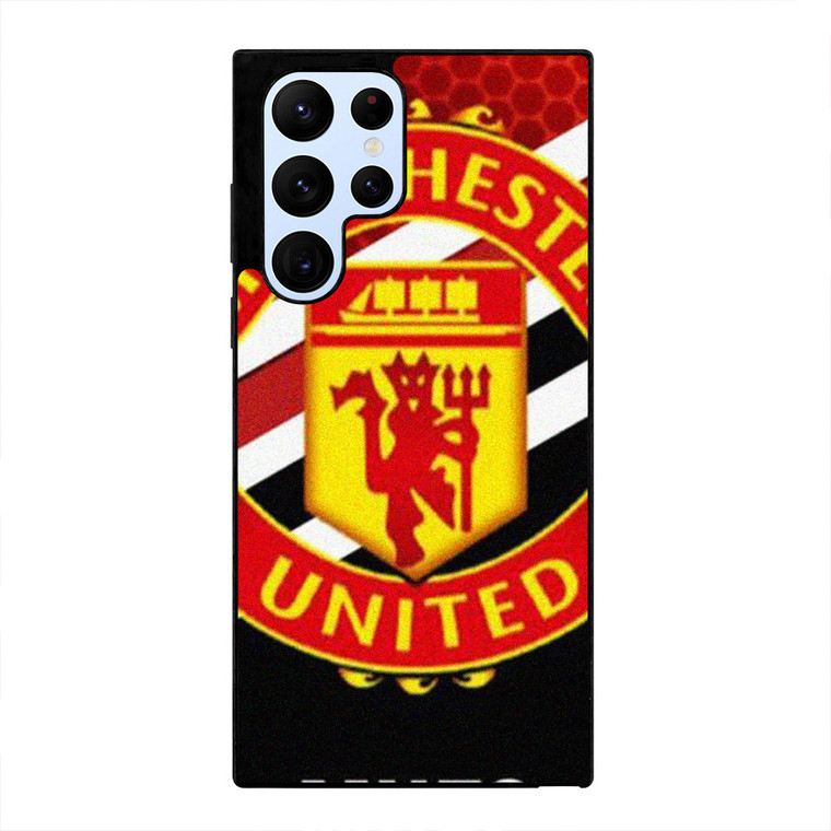 MANCHESTER UNITED MUFC EMBLEM Samsung Galaxy S22 Ultra Case Cover