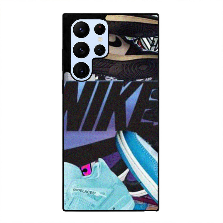 NIKE AIR JORDAN SNEAKERS COLLAGE Samsung Galaxy S22 Ultra Case Cover