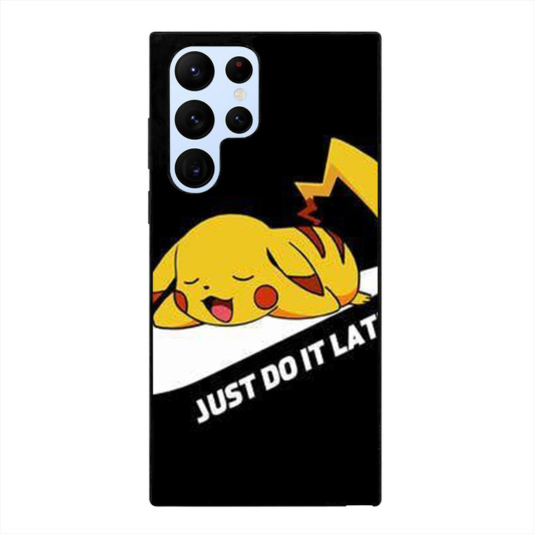 NIKE PIKACHU POKEMON JUST DO IT Samsung Galaxy S22 Ultra Case Cover NIKE PIKACHU POKEMON JUST DO IT Samsung Galaxy S22 Ultra Case Cover