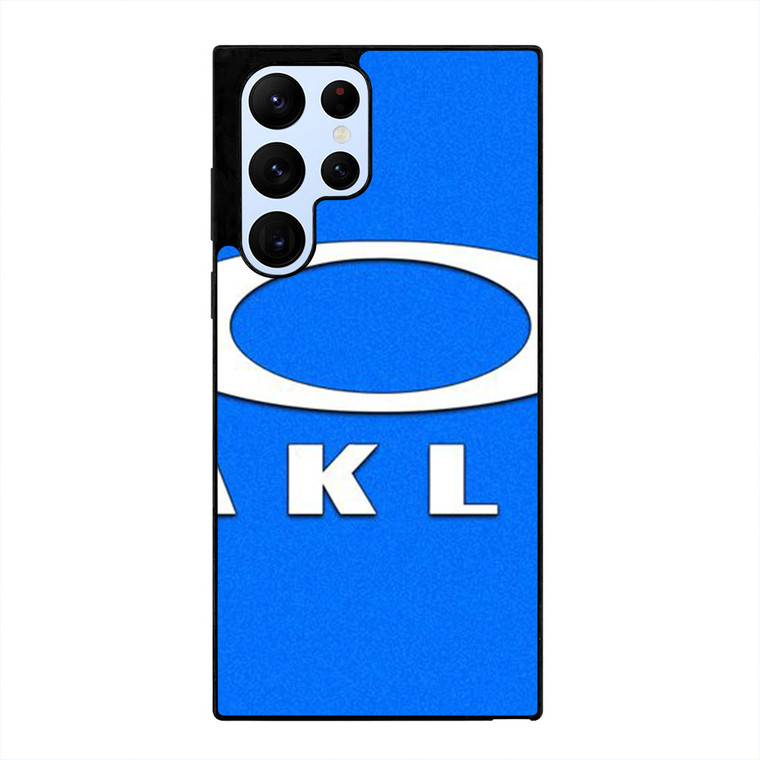 OAKLEY BLUE LOGO Samsung Galaxy S22 Ultra Case Cover