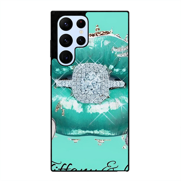 TIFFANY AND CO LIP JEWELERY Samsung Galaxy S22 Ultra Case Cover