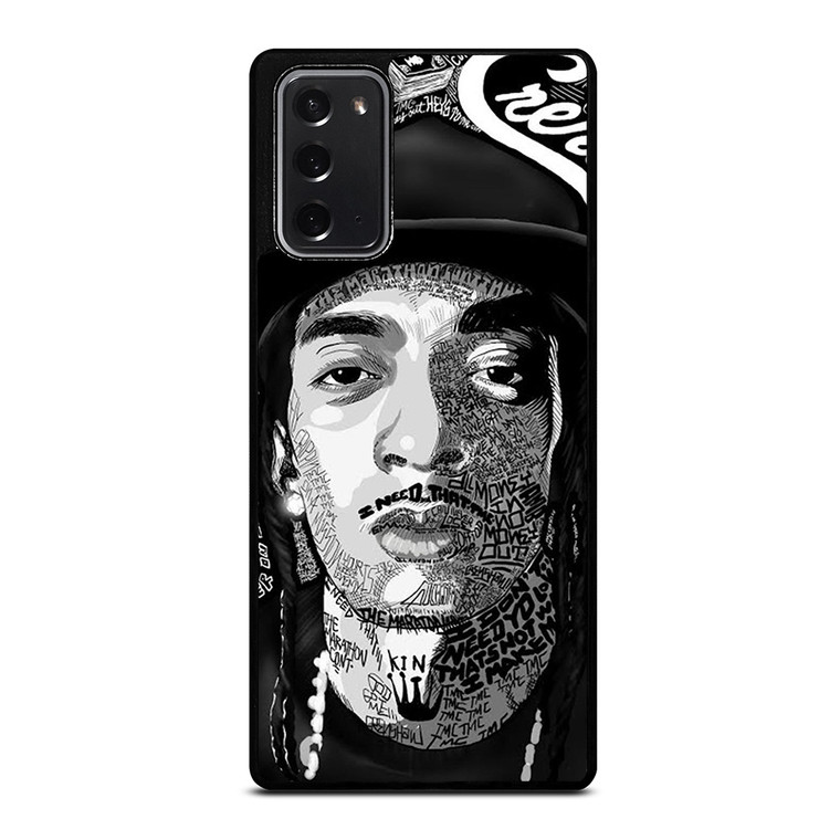 NIPSEY HUSSLE RAPPER ART  Samsung Galaxy Note 20 Case Cover