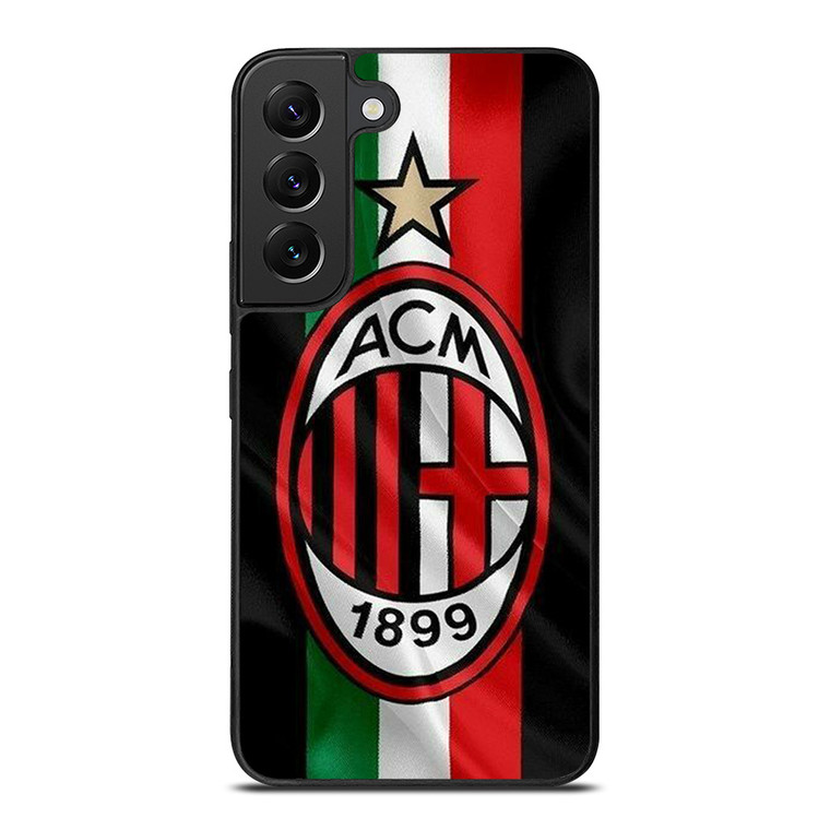 AC MILAN FOOTBALL TEAM FLAG Samsung Galaxy S22 Plus Case Cover